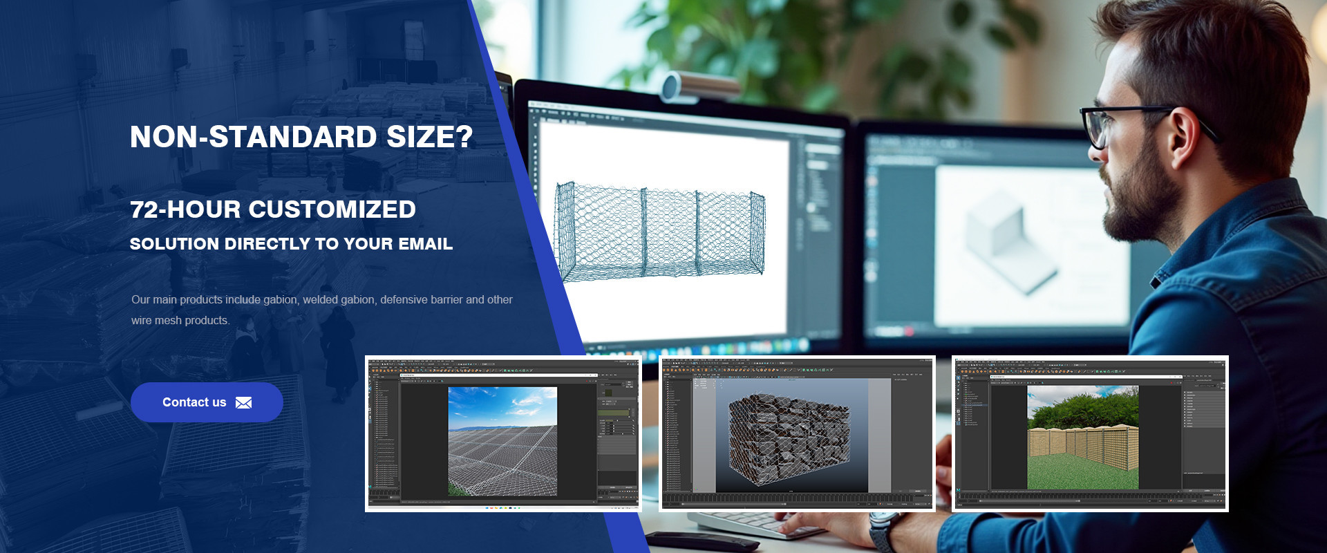 品質 gabionのバスケット 工場