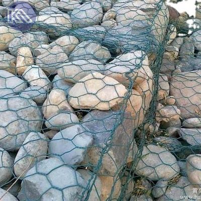 Flexible Pvc Coated Gabion Basket Hexagonal Wire Mesh for Scour and Corrosion Resistance