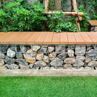 Garden Stone Cage Modular Welded Gabion Designs For DIY Landscape Projects