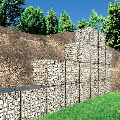 Hot Dip Galvanized Welded Gabion Mesh For Garden Landscape Retaining