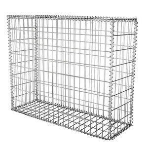 Steel Wire Welded Basket Stone Cage 50×50mm 75x75mm 100x100mm Mesh Hole