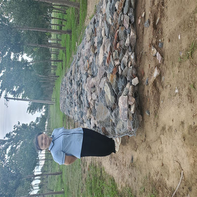 Galvanized Gabion Mattress Sturdy Metal Mesh For Quick River Bank Protection