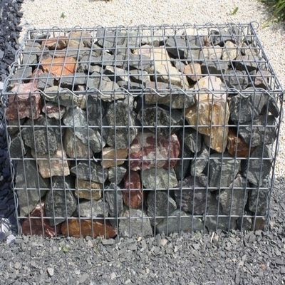 Welded Mesh Gabion Retaining Wall 50x50mm 75x75mm 100x100mm Gabion Basket​