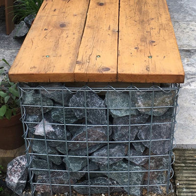 Hot Dip Galvanized Welded Gabion Wall Baskets For Erosion Control Gabion Wall