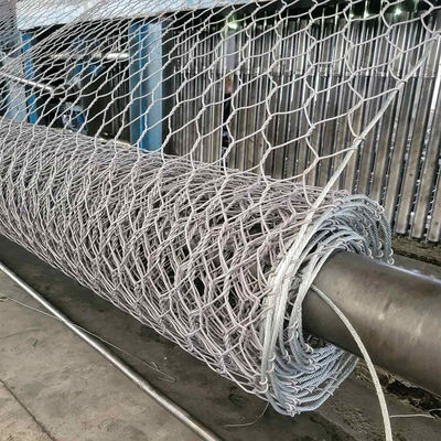 Steel Wire Rock Netting Slope Protection High Tensile For Rockfall Containment
