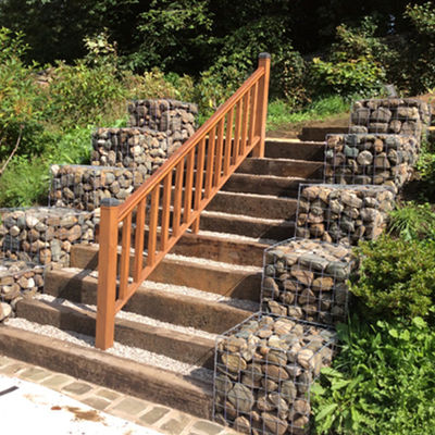 Erosion Protection Welded Gabion Retaining Walls 200x100x50 Gabion Basket Stone Cage