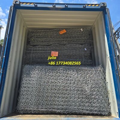 Selvage Wire 3.4mm Gabion Box Easy Installation Free Sample Durable Wire Mesh Cage for Erosion Control Retaining Wall Construction
