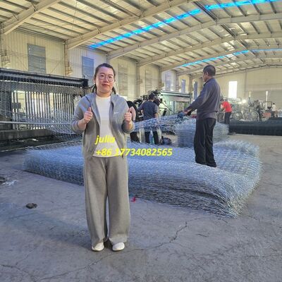 River Construction Gabion Mattresses Mattress Size 4x1x1 M Boday Wire 2.2mm Durable Erosion Control Solution for Waterway Protection