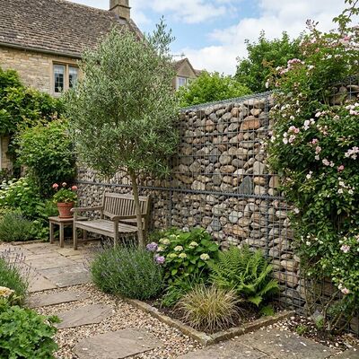 Heavy Duty Welded Wire Mesh Gabion Box For Courtyard Wall