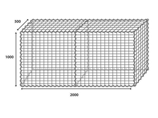 Heavy-Duty Reinforced Gabion Wall Fence – High Stability Barrier for Slopes & Security