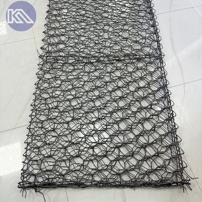 Customized PVC Grey Color Coated Gabion Basket Galvanized Boated Gabion Box Of River Course