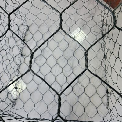 Flexible And Durable Pvc Coated  Gabion Retaining Wall Baskets For Water Conservancy