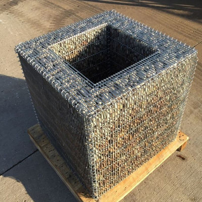 200x100x50 Welded Gabion Baskets Metal Box Retaining Wall Filling Stone for Flood Control and Garden Landscaping