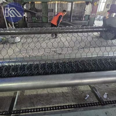 2m X 1m X 1m Gabion Baskets Stone Filled Wire Baskets For Philippine Sea Filled Project