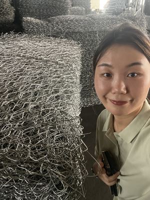 Hot Dip Galvanized Welded Gabion Basket for Retaining Walls