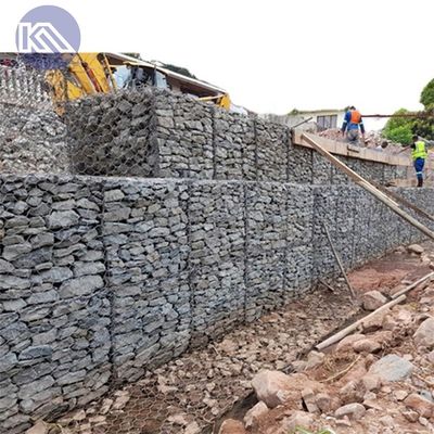 Eco Friendly Gabion Retaining Wall Construction Gabion Baskets For Erosion Control