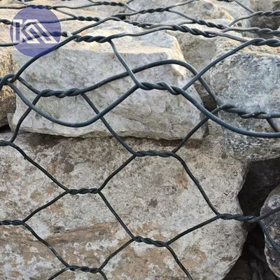 Wire Mesh Gabion Basket Galvanized 2x1x1m For Retaining Wall Fence