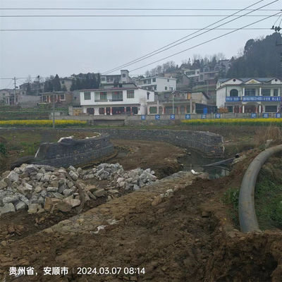 Hexagonal Gabion Cage Wire Rock Retaining Wall Flood Control Erosion Protection