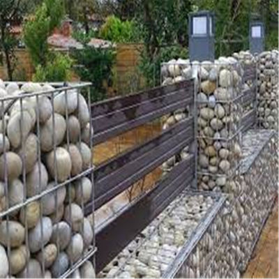 Hot Dipped Welded Mesh Gabions Retaining Wall Using Gabion Baskets