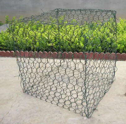 200x100x50 Gabion Retaining Wall Hexagonal Hole Gabion Garden Wall Stone Cage