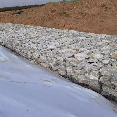 Rockfall Netting Protection Gabion Fence Sand Wall For Stone Cage Retaining Wall