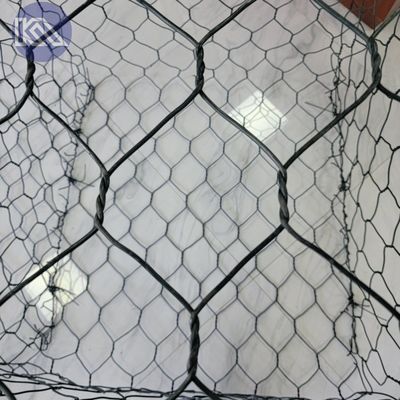 Custom Size Rockfall Protection Net Gabion Basket Anti Rust Stone Filled Box Gabion