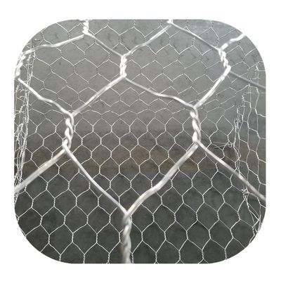 Galvanized Wire Mesh Gabion Baskets Box 80x100mm 2x1x1m Pvc Galfan 270gsm