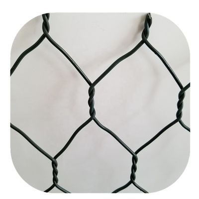 Galvanized Wire Mesh Gabion Baskets Box 80x100mm 2x1x1m Pvc Galfan 270gsm