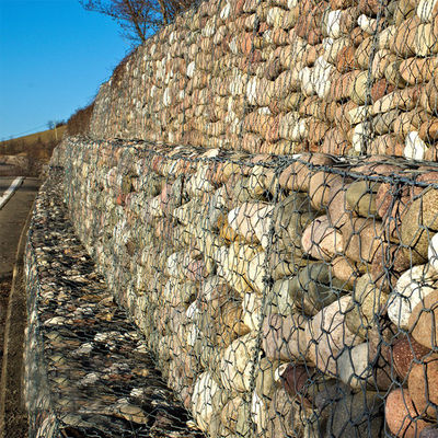 gabion wire mesh Box Of Cage Baskets Protective And Decorative