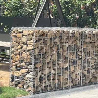 Kn Welded Gabion Cages Box Gabion Basket Hot Dipped Galvanized