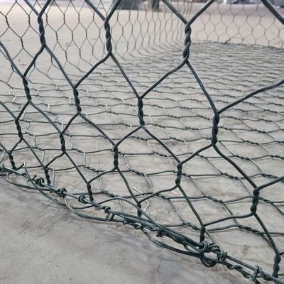 2×1×1m Stone Filled Galvanized Gabion Mesh Wall Easily Assembled For Wall Protection