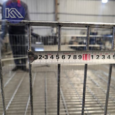 50x200mm Aperture Welded Mesh Gabion Box Noise Barriers For Landscape