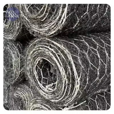 Galvanized Iron Wire Rockfall Netting Custom Color For Tunnel Portal Protection