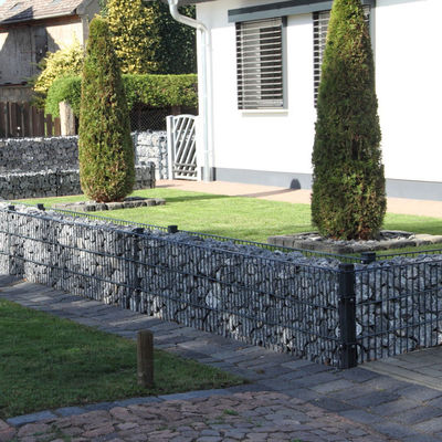 Welded Gabion Mesh Wall For Slope Garden Erosion Control Heavy Duty Rustproof