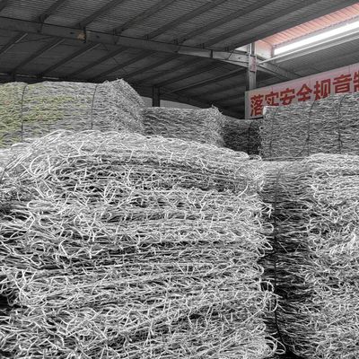 Hot Dip Galvanized Woven Wire Mesh Gabion Stone Cage 2x1x1m Manufacturer
