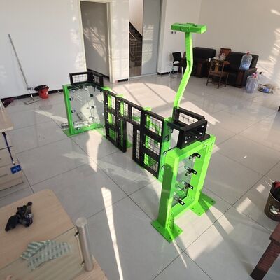 10m X20m Grade Padel Court Tempered Glass Welded Wire Mesh Fence For Outdoor Tennis Padel Fields