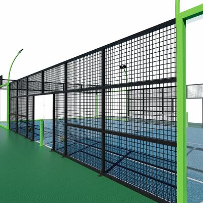 Indoor Padel Court Equipment For Gym Panoramic Outdoor Paddle Tennis Court