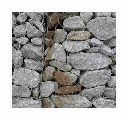 High Tensile Galvanized Woven Gabion Retaining Wall Anti Rust Hexagonal Stone Basket For River Bank Erosion Control Flood Protection Slope Stabilization