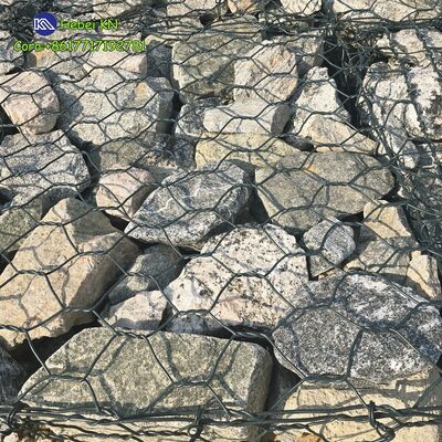 2*1*0.5m Durability Customization Gabion Cage Wall For Slope Protection & Mine Restoration