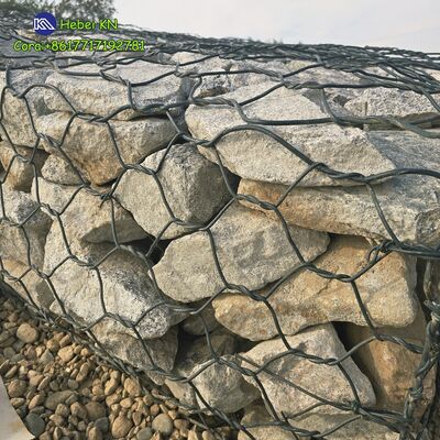 High-tensile Double-twisted 4*1*1m Corrosion-resistant Wire Mesh Gabion Cage For Sale In Africa