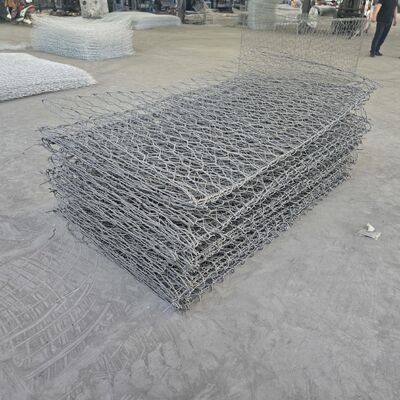 Gabion Box Stone Basket Hexagonal Woven Wire Mesh For Stone Loading For River Flood Control Reinforcement