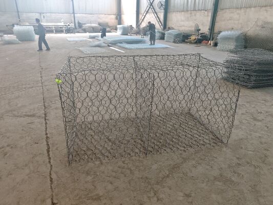 Custom Size Corrosion Resistant Gabion Box for River Flood Control Reinforcement