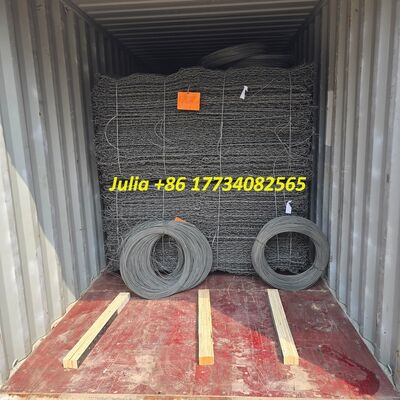 PVC Coated Gabion Baskets Wall Featuring Hexagonal Mesh and Galfan Coated Wire for Durable Slope Stabilization and Soil Protection Applications