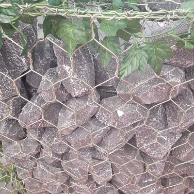 Hot Dipped Galvanized Zn95% Al5% Galfan Coated Heavy-Duty Gabion Mesh Cage for Erosion Control