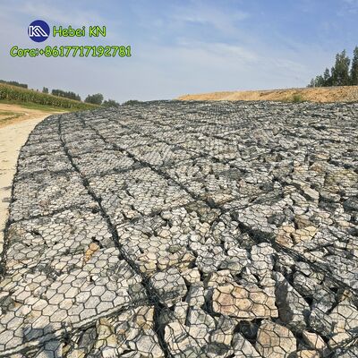 Heavy-Duty Gabion Box with 80*100mm Mesh Hole for Retaining Wall & Civil Engineering Projects