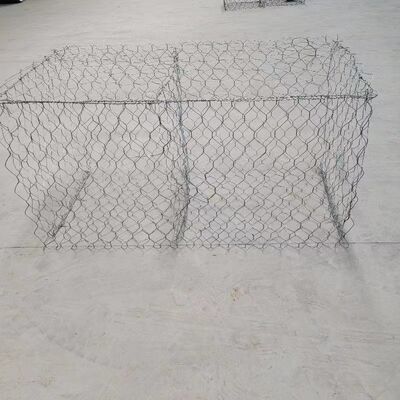 Heavy Duty Galvanized Gabion  – DIY Erosion Control Mesh for Garden Slope Protection, Driveway Stabilization & Stream Bank Landscaping