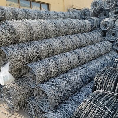 Durable Three Twist Gabion Mesh Retaining Wall Hot Dipped Galvanized Frame Finishing Designed for Installation and Soil Retention
