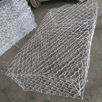 Hexagonal Hole Woven Gabion Mattress 60×80mm 80×100mm for Erosion Control